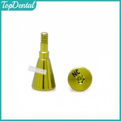 NC/RC Dental Healing Abutment Closure Cap Bone Level Titanium Fits ITI Straumann
