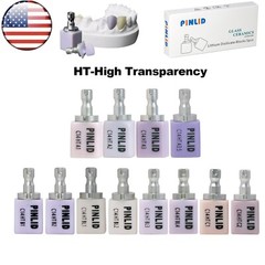 US Dental C14 HT/LT Emax Glass Ceramic Blocks Lithium Disilicate CAD/CAM CEREC