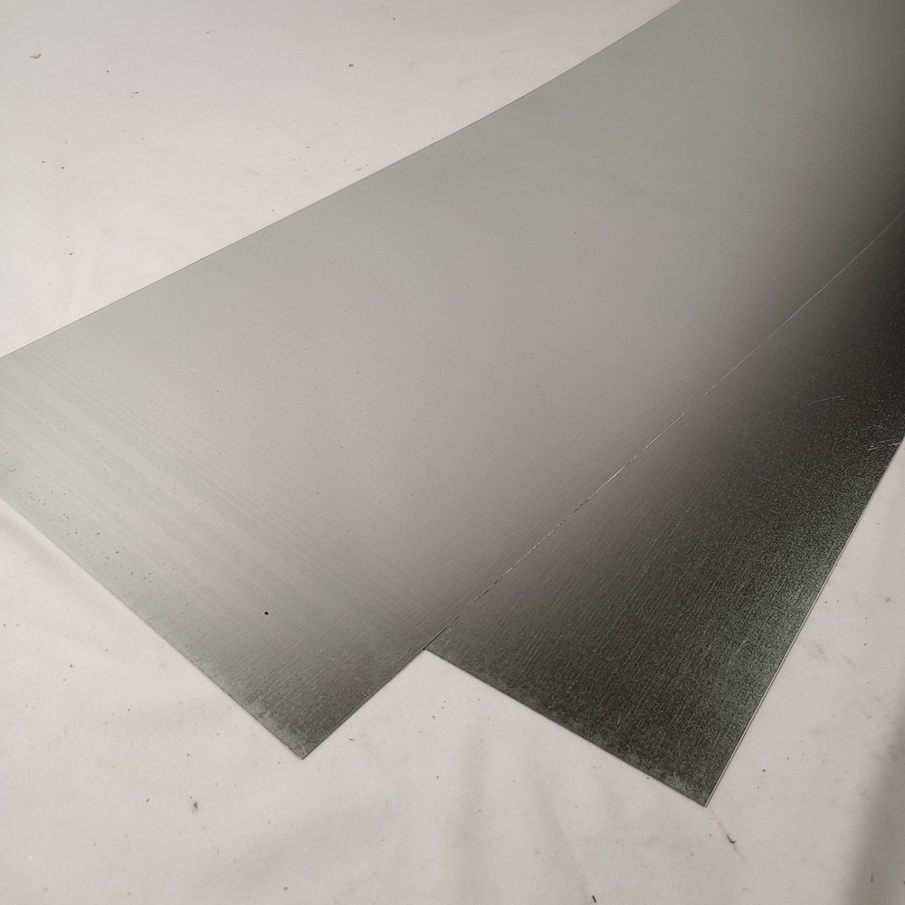 12″ X 36″ Galvanized Steel Flat Sheet 24 Gauge Rust Resistant Sheet Metal Strong