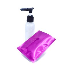 100/500 Rose Purple Mylar Foil Sample Size SlickSeal™ Flat Open Fill Packet
