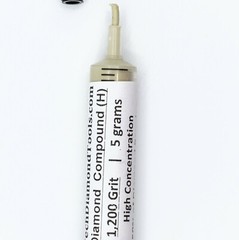 Diamond Polishing Paste 1,200 Grit 10-20 Micron (H) 50% Concentration, 5 grams