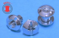 Steel Zinc Truss Head, Truss/Slot, Post & Screw – Open #10-24X1/4″ 25sets