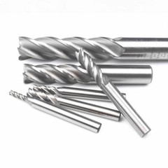 6pc HSS CNC 4 Flute Spiral Bit End Mill Cutter 1/8 3/16 1/4 5/16 5/8 1/2″ in US