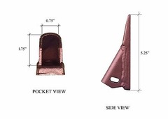 3 – Gannon Scraper Box Shanks with Scarifier Teeth – H920 & 8075