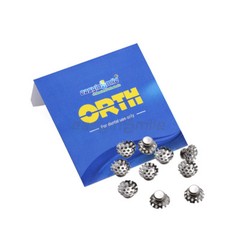 Dental Orthodontic Lingual Buttons Bondable Ceramic Round/Rectangular Base 10Pcs