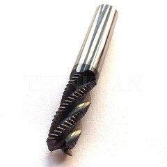 5Pcs 4 Flute Solid Carbide 1/2″ x 1-1/4″ x 3″ Roughing End Mills -ALCrSiN Coated