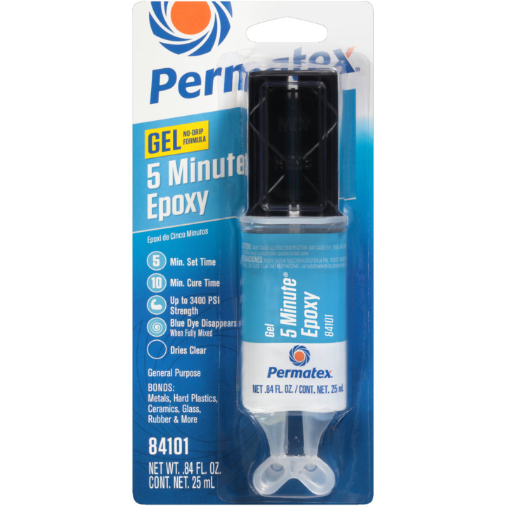 Permatex 84101 PermaPoxy 5 Min General Purpose CLEAR Epoxy .84 3 DAY SALE !!