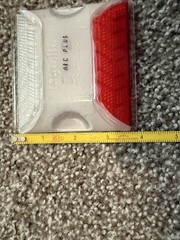 50 PACK, Rayolite Arc Plus RS-PLUS 4″ Reflective Pavement Markers Red & White