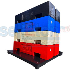SellEton SL-700-4×4 Industrial Floor Scale 48″ x 48″ Warehouse Pallet 5000 lbs