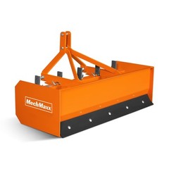 MechMaxx 60″ Tractor Box Blade Scraper Attachment 3 Point Hitch 20HP-50HP, BB60