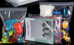 Reclosable Zipper bags 2 Mil Clear Plastic 4×6,5×8,6×9 and 8×10, 100-500Pcs