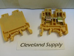 ADVANCE CONTROLS 140012 TERMINAL BLOCKS TYPE KUT6 50A NEW BOX OF 100PCS