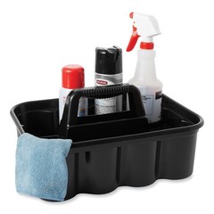 Rubbermaid Commercial 315488BLA 15″ x 7.4″ 8-Comp. Carry Caddy – Black New