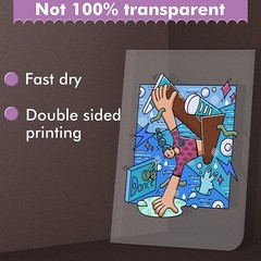 Koala Transparency Film 8.5×11 100 Sheets 100% Clear Film Laser Printer Copier