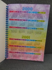 Lisa Frank 5×7 2000 Agenda Address Book Schedule Calendar Contact Spiral Cat Y2K