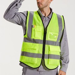 5 Pockets Mesh High Visibility Reflective Safety Vest for Men and Women Work …