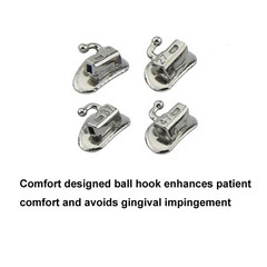Tubos de Dental ortodoncia Orthodontic Buccal Tubes 1st 2nd Molar MBT Roth 022