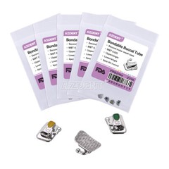 AZDENT Dental Ortho Bondable Buccal Tube 1st Molar Non-conv MBT /Roth.022