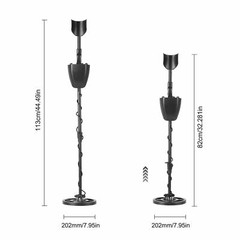 GTX5030 Metal Detector Deep Sensitive Search Gold Digger Hunter Waterproof 44in.