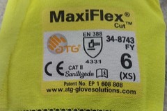 Pip 34-8743FY 12 Pk Size XS / 6 Yellow Cut-Resistant Glove