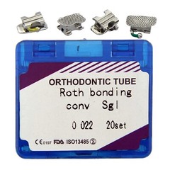 Orthodontic First Molar Bracket Buccal Tube Convertible tubo ortodoncia 80pcs