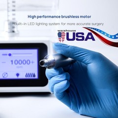 NSK Style Dental LED Brushless Electric Micro Motor/1:1/1:5/1:4.2 LED Handpiece