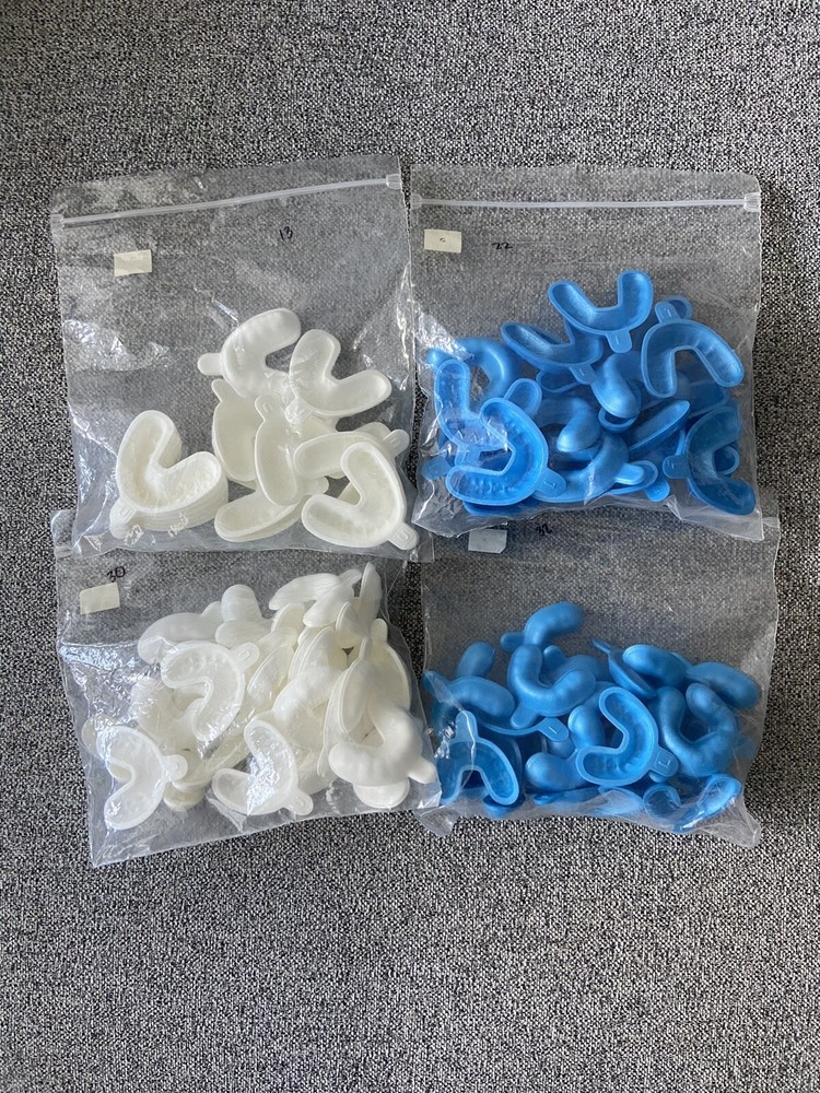 Styrofoam Fluoride Varnish Trays – Assorted