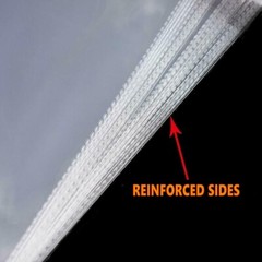 Self Adhesive Resealable 12″ x 15″ Clear Plastic Cellophane Poly Bags/Packaging