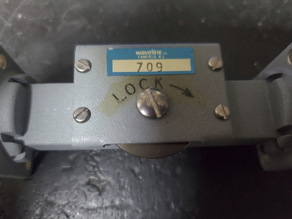 Waveline 709 (WR-62) 12.4-18 GHz, 0-60 dB, 2 W, Rotary Vane Attenuator