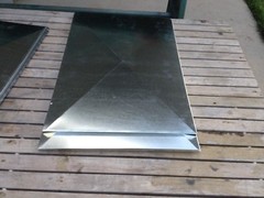 12 X 16 X 35 1/2 HVAC SUPPLY/RETURN AIR DUCTWORK PLENUM GALVANIZED 26 GAUGE