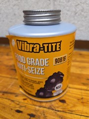 Vibra-Tite 90816 Anti Seize Compound, Jar, 16 Oz., White