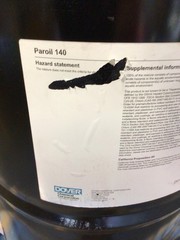 55 Gallon Drum Paroil 140 Chlorinated Paraffin Industrial Lubricant Additive