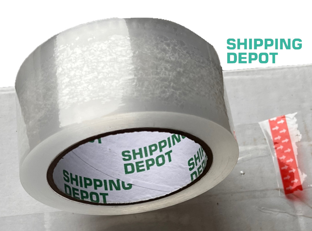Pick up to 144 Rolls Carton Sealing Clear Packing Shipping Box Tape 2″ x 110 Yds