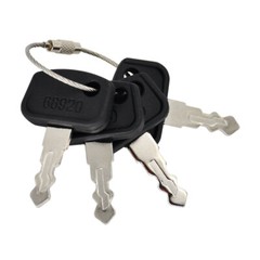 4PCS Ignition Keys For Kubota Keys 68920 RTV 500 900 1140 Tractor Ignition Keys