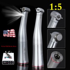 Yabangbang Dental High Speed Handpiece /1:5 Increasing Electric Contra Angle USA