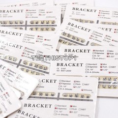 10 Packs Separable Dental Orthodontic Brackets Roth/MBT Mini/Standard 018/022