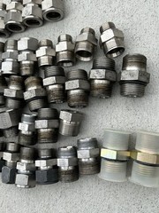 Lot Of 32 Pieces Mixed Style SSP Stainless Steel Fittings Comes As Shown