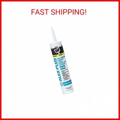 DAP INC 18152 10.1oz White Alex Plus Acrylic Latex Caulk with Silicone