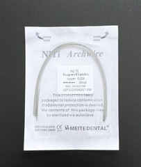 Dental Orthodontic Super Elastic Wire Niti Round/Rectangular Arch Wires Ovoid