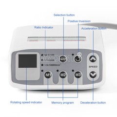 AZDENT Dental LED micromotor motor eléctrico/contra angulo 1:1/1: 5 aumento USA