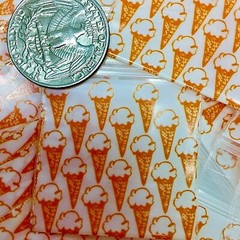 BaggiesSince1987 – 1515 Baggies Design Zip Bags METALLIC PRNT A1~76, READ DETAIL