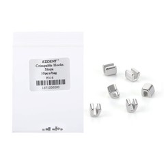 AZDENT Ortho Dental Crimpable Hooks 10pcs/pack Short/Long/Stop/Left/Right/Cross