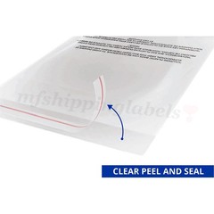 Clear Poly Bags with Suffocation Warning Self Seal Merchandise Packaging For FBA