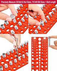 55 Nut and Bolt thread checker thread checker Standard and Metric
