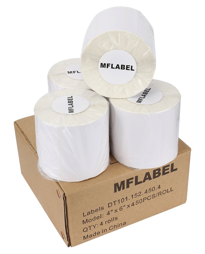 450/Roll 4×6 Direct Thermal Shipping Label Zebra ZP450 Eltron 2844 Free Shipping