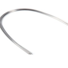 AZDENT Dental Ortho Super Elastic Niti Arch Wire Round /Natural Stainless Steel