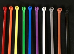 BULK VALUE Thomas & Betts Ty-Rap TY525M-CLRS 10 packs@100 pieces = 1,000 pieces