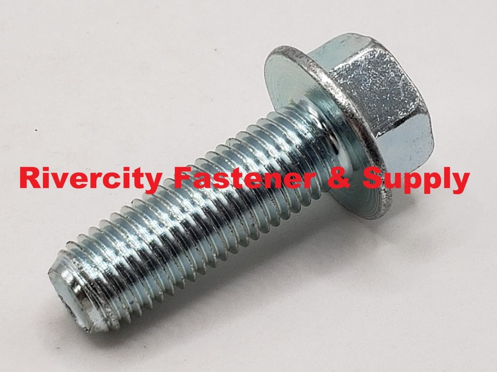 M10-1.25×30 JIS Small Head Flange Bolts M10x1.25x30mm Screws / 14mm Wrench Size