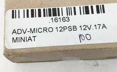 Box of 100 Advanced Micro Lites 12PSB Incandescent Lamps 12V 0.17A 16163