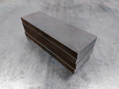 1″ STEEL PLATE 4″ x 12″ Flat Bar 2 PIECES
